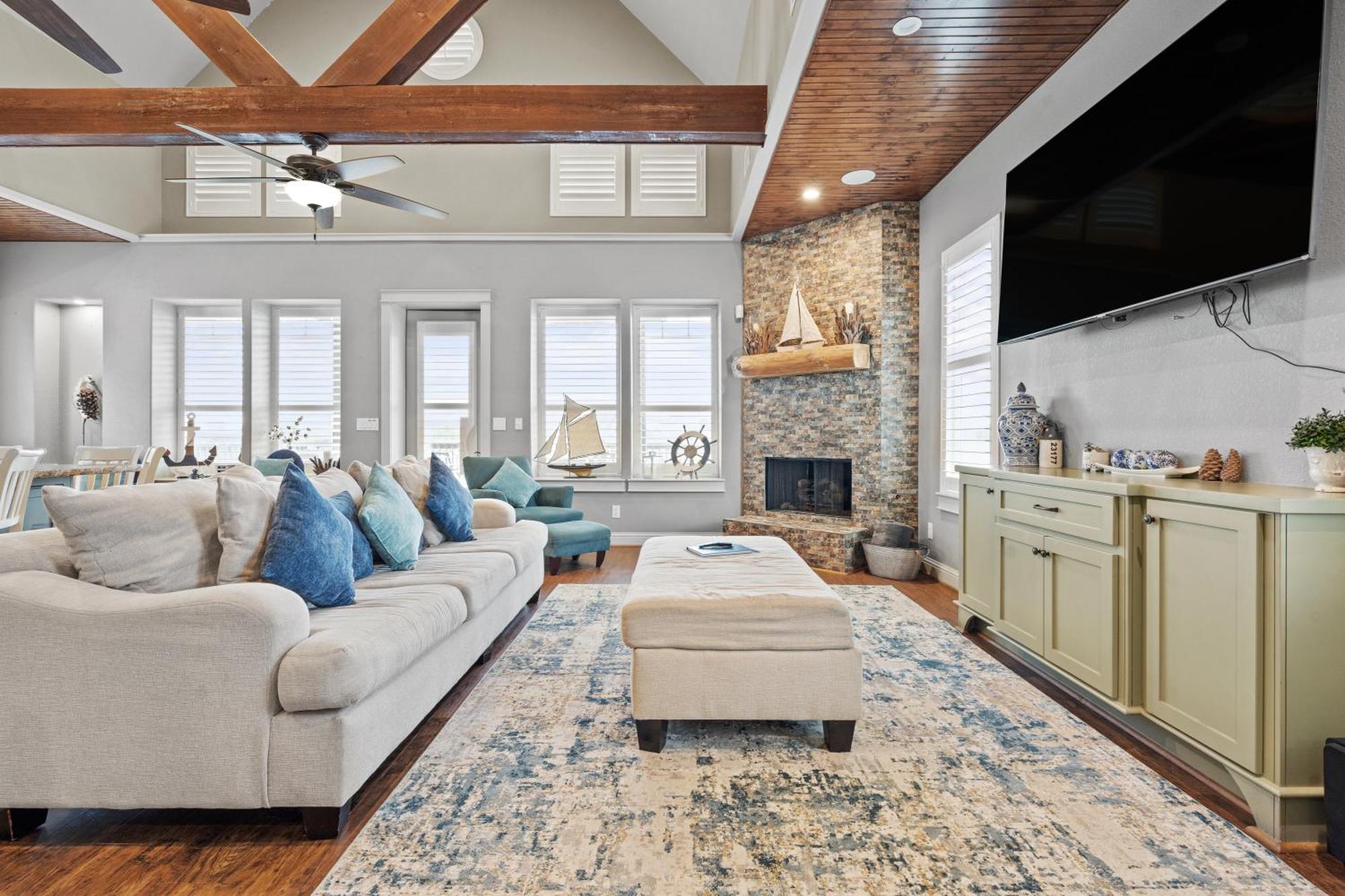 Luxury Waterfront Home Family And Pet Friendly Near Surfside Beach 11 Mins Фрипорт Экстерьер фото